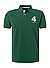 Polo-Shirt, Classic Fit, Baumwoll-Piqué, grün - grün