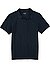 Polo-Shirt, Baumwoll-Piqué, pazifik - anthrazit