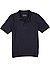 Polo-Shirt, Regular Fit, Bio Baumwoll-Strick, dunkelblau - nachtblau