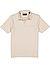 Polo-Shirt, Regular Fit, Bio Baumwoll-Jersey, beige-weiß gestreift - beige-weiß