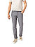 Hose, Regular Fit, Baumwolle, grau meliert - grau