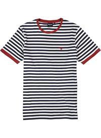 Barbour T-Shirt Quay Stripe navy MTS0983NY91