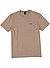 T-Shirt, Baumwolle, taupe - greige
