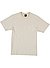T-Shirt, Bio Baumwolle, beige-blau gestreift - creme-hellblau