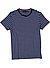 T-Shirt, Extra Slim Fit, Bio Baumwolle, navy-blau gestreift - blau-navy