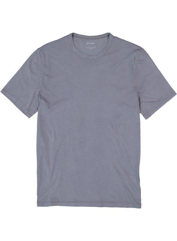 American Vintage T-Shirt MDEV02A/bleu gris vin. Image 0