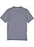 T-Shirt, Baumwolle, blaugrau - bleu gris
