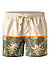 Badeshorts, Mikrofaser, creme-multicolor gemustert - creme-multicolor