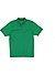 Polo-Shirt, Baumwoll-Jersey, grasgrün - grasgrün