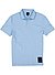 Polo-Shirt, Bio Baumwoll-Piqué, hellblau - hellblau