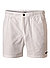 Badeshorts, Mikrofaser, weiß - weiß