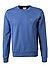 Sweatshirt, Classic Fit, Bio Baumwolle, blau - royalblau