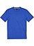 T-Shirt, Baumwolle, blau - blau