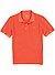 Polo-Shirt, Baumwoll-Piqué, orange - dunkelorange