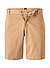 Shorts, Slim Fit, Baumwolle, beige - beige