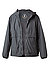 Jacke, Mikrofaser, grau - graublau