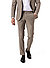 Hose Paco, Slim Fit, Schurwolle, sand meliert - sand