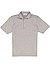 Polo-Shirt, Baumwoll-Jersey, grau meliert - grau