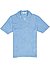 Polo-Shirt, Baumwoll-Frottee, hellblau - hellblau