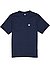 T-Shirt, Baumwolle, navy - navy