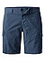 Cargoshorts, Baumwolle, dunkeljeans - dunkeljeansblau
