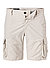 Cargoshorts, Regular Fit, Baumwolle, beige - beige