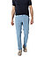 Chino, Regular Fit, Baumwolle, blau - blau