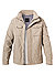 Jacke, Mikrofaser, beige - beige