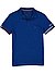 Polo-Shirt, Slim Fit, Baumwoll-Piqué, dunkelblau - dunkelblau