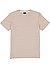 T-Shirt, Baumwolle, braun-weiß gestreift - braun