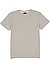 T-Shirt, Baumwolle, khaki-weiß gestreift - khaki
