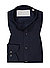 Hemd, Tailored Fit, Reines Leinen, nachtblau meliert - nachtblau