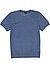 T-Shirt, Baumwolle, blau - dunkelblau