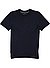 T-Shirt, Baumwolle, marine - marine