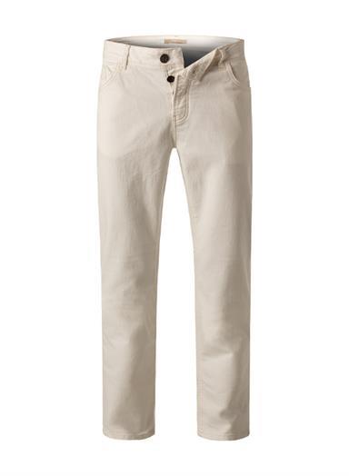 Jeans, Baumwoll-Stretch, creme