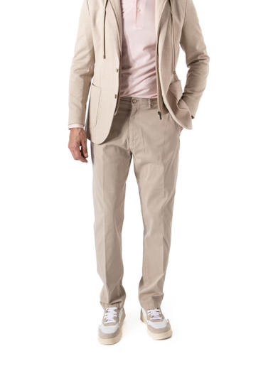 Chino, Baumwolle, beige