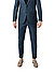 Hose Kynd, Slim Fit, Mikrofaser-Stretch, petrol meliert - petrol