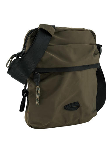 Umhängetasche, Mikrofaser, khaki