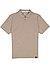 Zip-Polo, Baumwoll-Jersey geruchshemmend, taupe - taupe