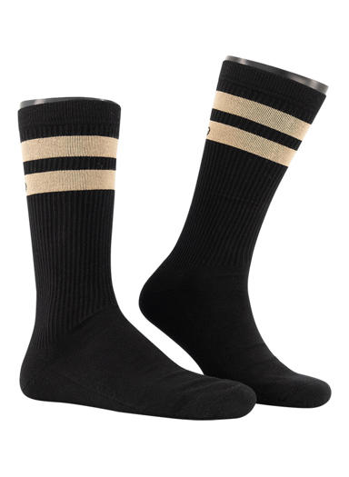 Socken, Bio Baumwolle, schwarz