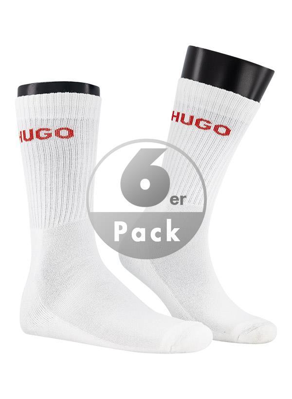 HUGO Socken QS RIB Logo 6er Pack 50510187/100 Image 0