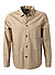 Overshirt, Baumwoll-Stretch, beige - beige