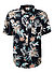 Kurzarmhemd, Regular Fit, Viskose, multicolor floral - multicolor