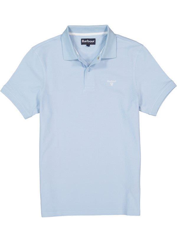 Barbour Sports Polo chambray blue MML1367BL18 Image 0