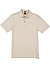 Polo-Shirt, Slim Fit, Baumwoll-Piqué, hellbeige - hellbeige