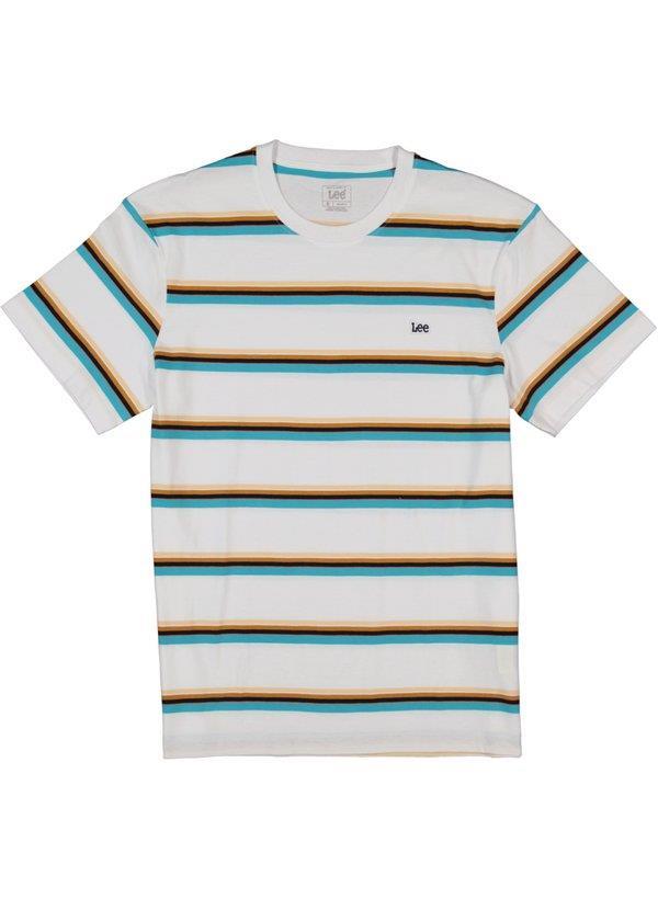 Lee T-Shirt Relaxed stripe tee white 112350099 Image 0