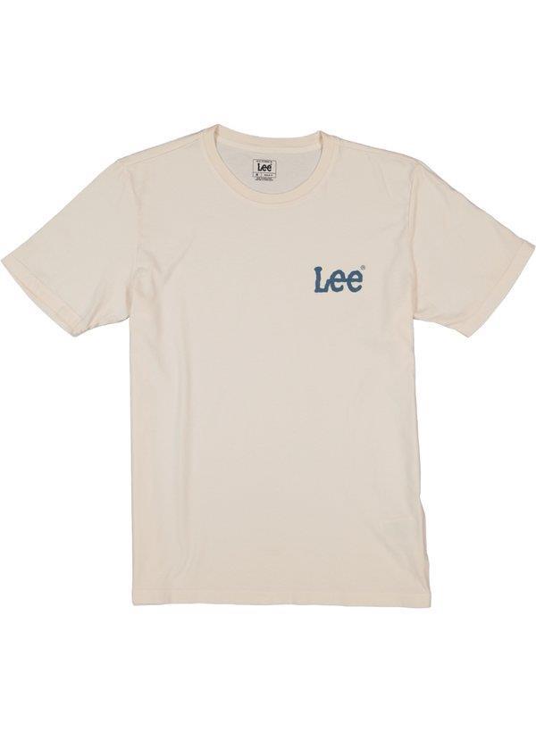 Lee T-Shirt Medium wobbly tee ecru 112349079 Image 0