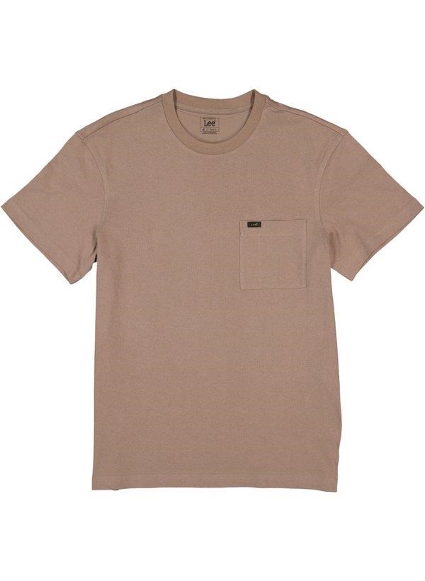 Lee T-Shirt Relaxed pocket tee pebble 112349090