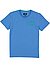 T-Shirt, Regular Fit, Baumwolle, blau - himmelblau
