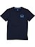 T-Shirt, Regular Fit, Baumwolle, navy - navy
